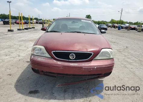2002 Mercury Sable Gs from USA, damaged, VIN 1MEFM50U92G640912